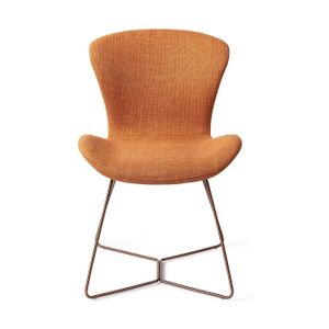 Jesper Home Moji eetkamerstoel Flax and Hay beehive rose