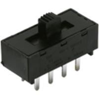 C & K Switches L102121ML04Q Schuifschakelaar 125 V 4 A 1x aan/aan 1 stuk(s) Bulk - thumbnail