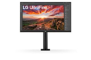 LG UltraFine Ergo LED display 68,6 cm (27") 3840 x 2160 Pixels 4K Ultra HD Zwart