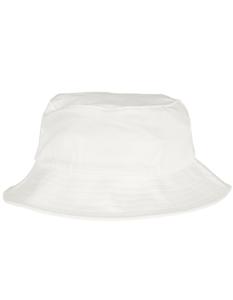 Flexfit FX5003KH Kids´ Flexfit Cotton Twill Bucket Hat - White - One Size