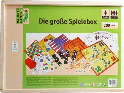 Natural Games houten spellen collectie 200 in 1