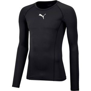 Puma LIGA Baselayer Longsleeve - Opruiming - Kleding - Black - maat XL