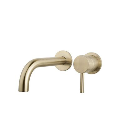 Wiesbaden Caral 2.0 inbouw-wastafelmengkraan éénhendel geborsteld messing (goud) SW1030657/SW1158949