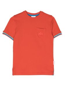 Sundek t-shirt en coton à logo brodé - Orange