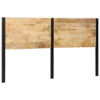 Hoofdeinde 180 cm massief hout mango en ijzer