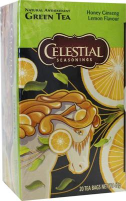 Celestial Season Honey lemon ginseng green tea