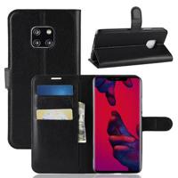 Huawei Mate 20 Pro Wallet Case met Magnetische Sluiting - Zwart