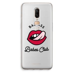 Badass Babes Club: OnePlus 6 Transparant Hoesje