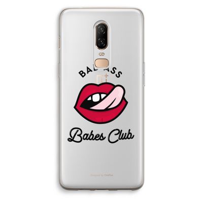 Badass Babes Club: OnePlus 6 Transparant Hoesje
