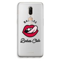 Badass Babes Club: OnePlus 6 Transparant Hoesje