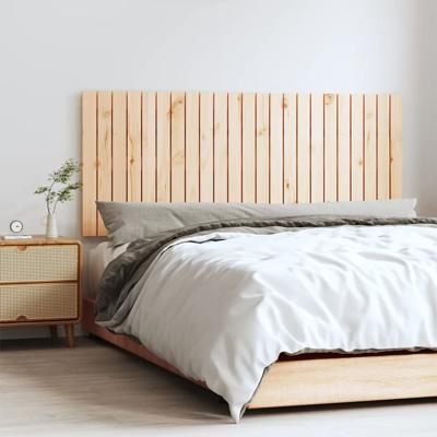 Wandhoofdbord 147x3x60 cm massief grenenhout