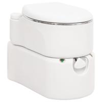 Campingtoilet gentegreerd 24+17 L HDPE en staal wit Campingtoilet gentegreerd 24+17 L HDPE en staal wit