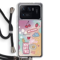 Positivity: Xiaomi Mi 11 Ultra Transparant Hoesje met koord