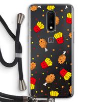 Chicken 'n Fries: OnePlus 7 Transparant Hoesje met koord