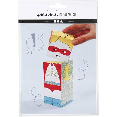 Creativ Company Mini creatieve set, monsters en robotten, 1 doos