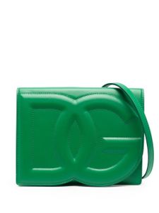 Dolce & Gabbana sac à bandoulière à logo DG - Vert