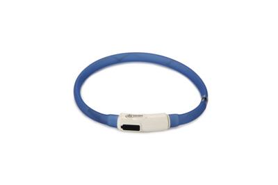 Beeztees Beeztees Safety Gear Dogini Hondenhalsband USB Blauw 35x1cm