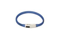 Beeztees Beeztees Safety Gear Dogini Hondenhalsband USB Blauw 35x1cm