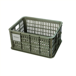 Basil fietskrat s - klein - 17.5 liter - groen