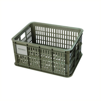 Basil fietskrat s - klein - 17.5 liter - groen