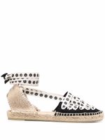 Castañer x 10 Corso Como espadrilles à bride cheville - Noir