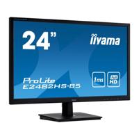 iiyama ProLite E2482HS - 24 inch - 1920x1080 - DVI - HDMI - VGA - Zwart