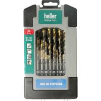 Heller 312271 HSS-Co Metaal-spiraalboorset DIN 338 1 set(s)