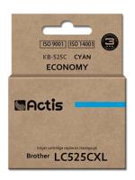 Actis KB-525C inkt (vervangt Brother LC525C; Standaard; 15 ml; blauw)