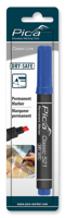 Pica 521/41 Permanent Marker | 2-6mm | Beitel | Blauw | Blister - PI52141SB
