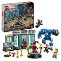 LEGO Marvel 76315 Iron Man Laboratorium: Hal van de Pantser - Speelgoed voor Jongens, 8 Jaar Oud
