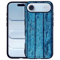 Wood Blue TPU Hoesje iPhone Air