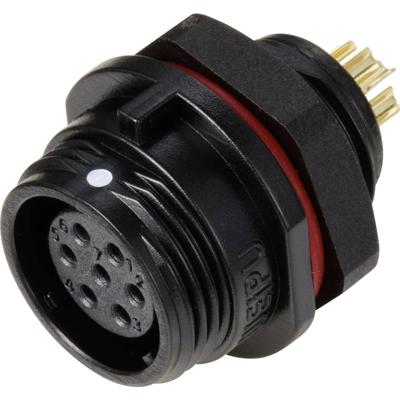 Weipu SP1312 / S 7 Ronde connector Bus, inbouw Totaal aantal polen: 7 Serie (ronde connectoren): SP13 1 stuk(s)