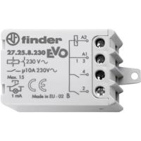 Finder 27.25.8.230.0000 Stroomstootschakelaar Inbouw 2x NO 230 V/AC 10 A 2300 VA 1 stuk(s)