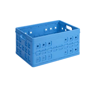 Sunware Square vouwkrat 32L blauw