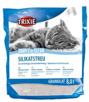 TRIXIE SIMPLE'N'CLEAN GRANULAAT SILICAATSTROOISEL 4X8 LTR - thumbnail