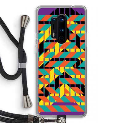 Skew Bee 2: OnePlus 8 Pro Transparant Hoesje met koord