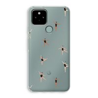 Dancing #1: Google Pixel 5 Transparant Hoesje