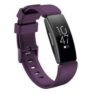 Bandje geschikt voor Fitbit ACE 2 - Maat L - Bandje - Horlogebandje - Siliconen - Paars