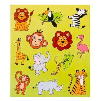 Duckiez Stickervel wilde dieren