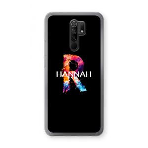 Abstract Spectrum: Xiaomi Redmi 9 Transparant Hoesje