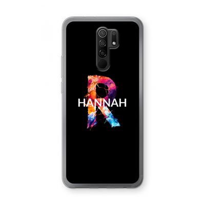 Abstract Spectrum: Xiaomi Redmi 9 Transparant Hoesje