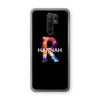 Abstract Spectrum: Xiaomi Redmi 9 Transparant Hoesje