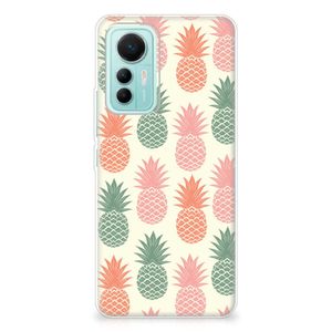 Xiaomi 12 Lite Siliconen Case Ananas