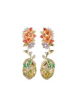 Anabela Chan boucles d'oreilles Lemon en or vermeil 18ct