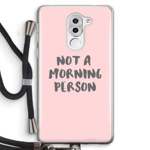 Morning person: Honor 6X Transparant Hoesje met koord