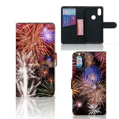 Xiaomi Mi Mix 2s | Wallet Case | met Pasjes | Vuurwerk