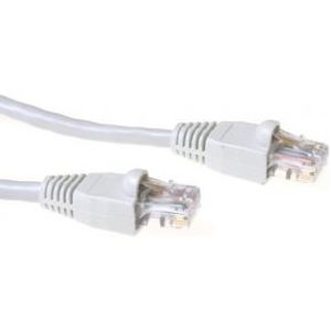 ACT Witte 1,50 meter U/UTP CAT6A patchkabel snagless met RJ45 connectoren