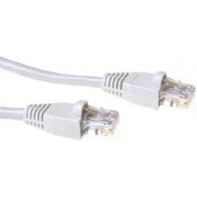 ACT Witte 1,50 meter U/UTP CAT6A patchkabel snagless met RJ45 connectoren