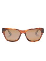 Maui Jim lunettes de soleil carrées Valley Isle - Marron - thumbnail