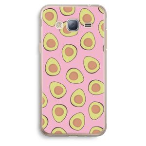 Dancing avocados: Samsung Galaxy J3 (2016) Transparant Hoesje
